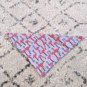Pink Flamingo Summer Snap On Pet Bandana